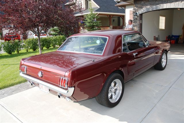 66-Mustang-Rear-View