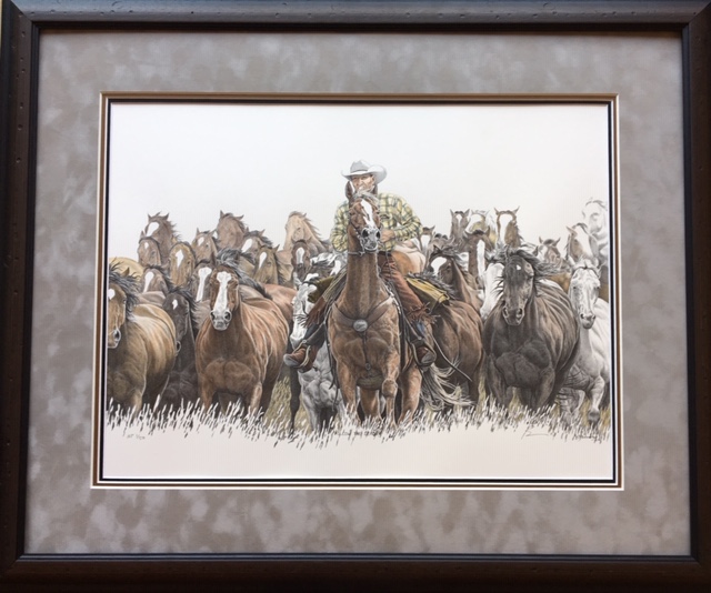 \”Follow The Leader\” Bernie Brown Artwork For Hospice Charity
