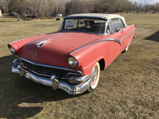 1956 Ford Fairlane Sunliner Convertible Project