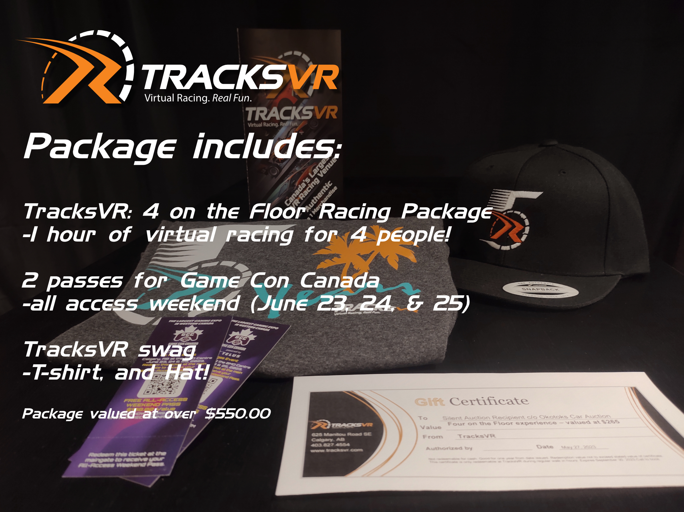 Virtual Racing Experience For Charity